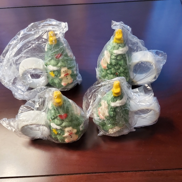 4️⃣Vintage🎄napkin rings💚❤️ - Picture 4 of 9